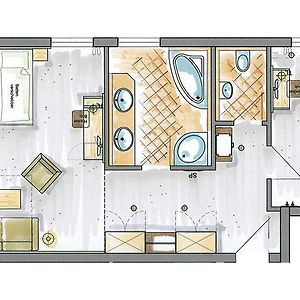 Familien-Suite mit Kingsize-Bett